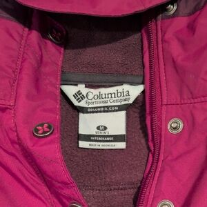 Columbia Women's Fuchsia Ski Jacket Size Medium